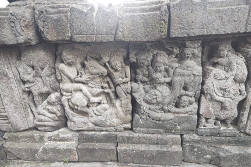 ラーマーヤナの浮彫(ブラフマー祠堂)、プランバナン寺院